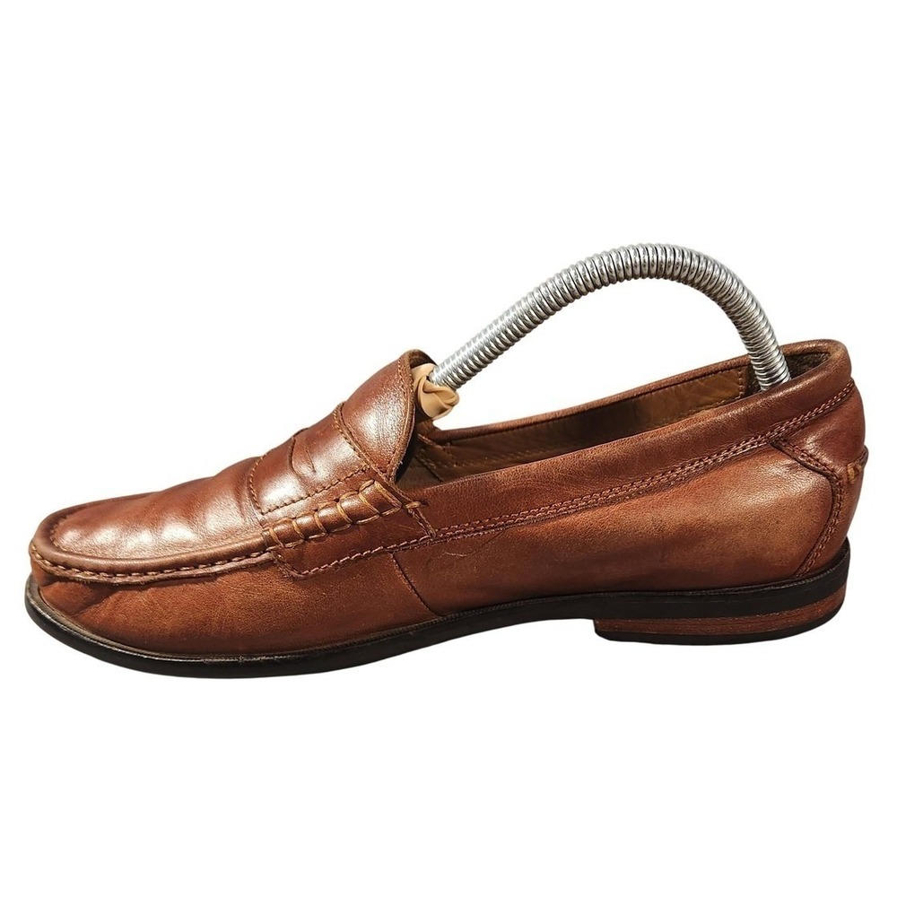 Cole Haan Pinch Maine Classic Shoes Mens Size 9 Brown Leather Loafers Dress